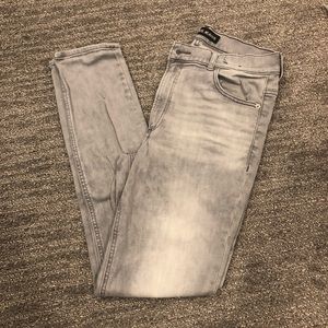 Express grey wash jeggings